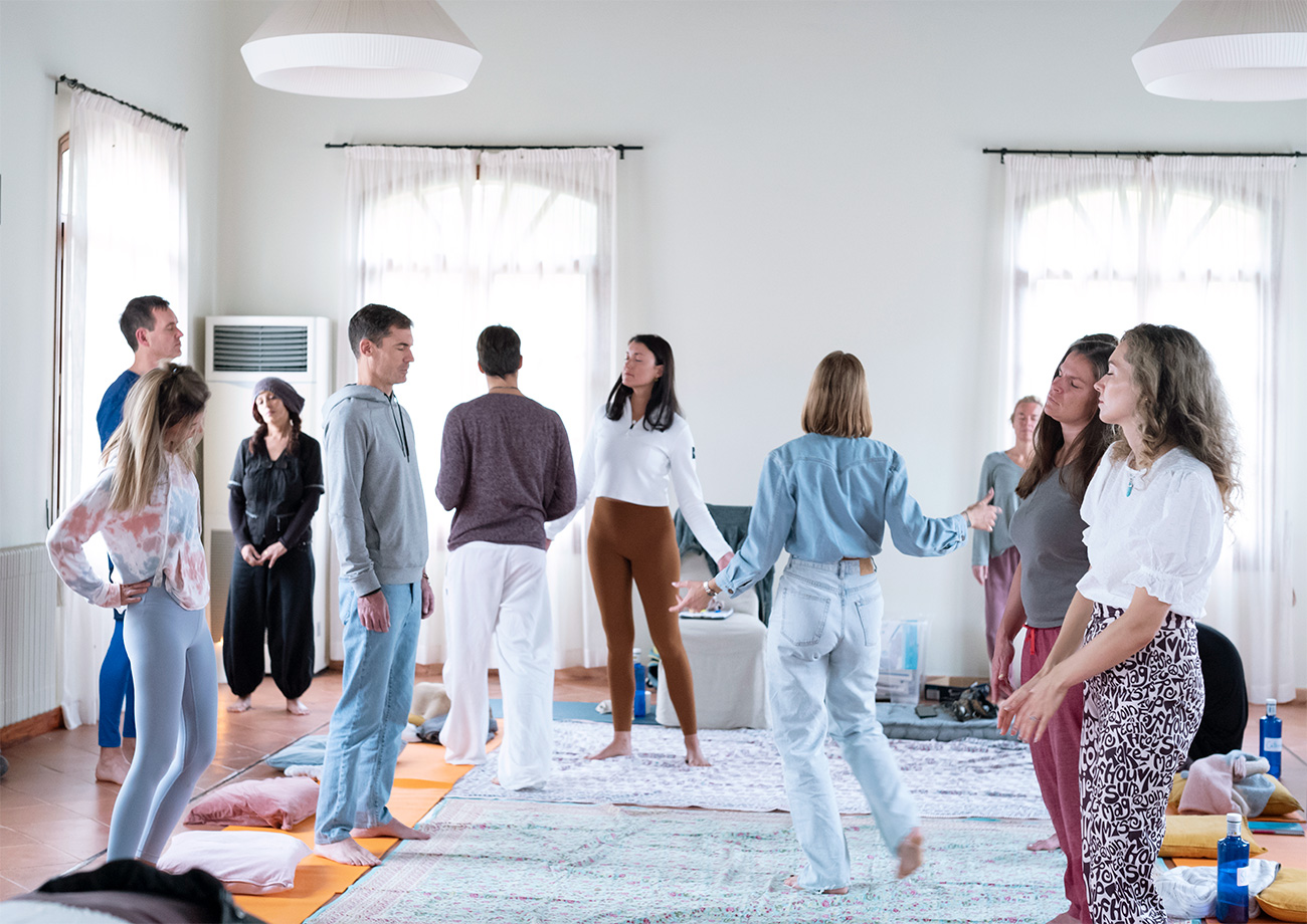 Group session at Conscious Intimacy Center